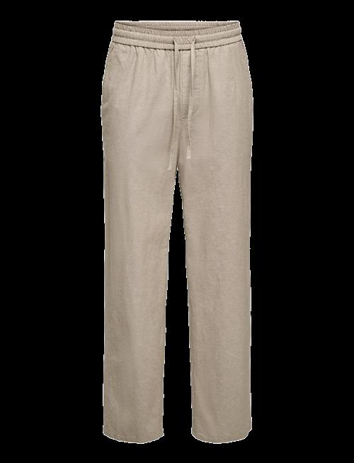 ONLY & SONS | Onssinus Loose 0007 Cot Lin Pant Noos | L