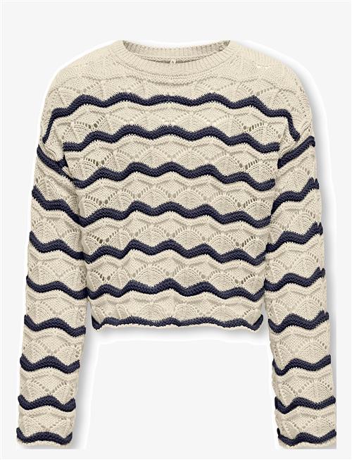 Kids Only | Kogdonna Ls O-Neck Stripe Structure Knt | 122-128