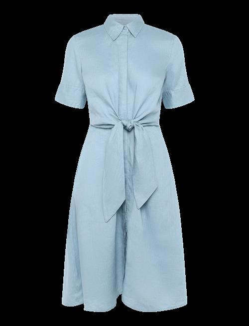 Lauren Ralph Lauren | Tie-Front Linen Shirtdress | 40