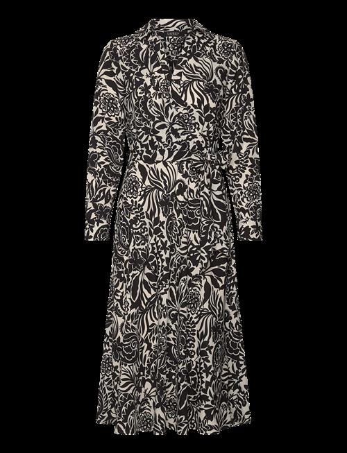 Lauren Ralph Lauren | Floral Crepe Midi Dress | 32