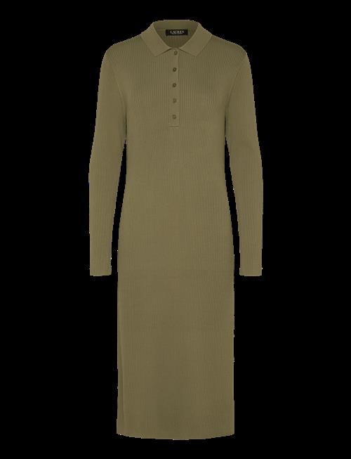 Lauren Ralph Lauren | Rib-Knit Polo Dress | M