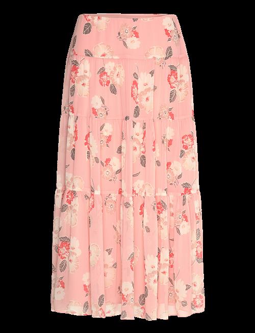 Lauren Ralph Lauren | Floral Crinkle Georgette Tiered Skirt | 40