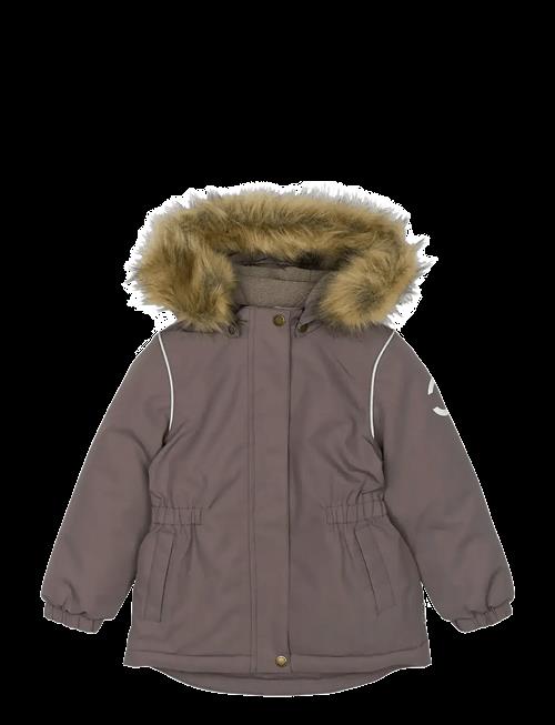 mikk-line | Winter Jacket Waist Solid W. Fake F | 116