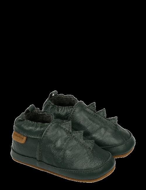 mikk-line | Leather Slipper Dino | 6-12M