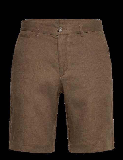 Mango | Slim-Fit 100 Linen Bermuda Shorts | 38