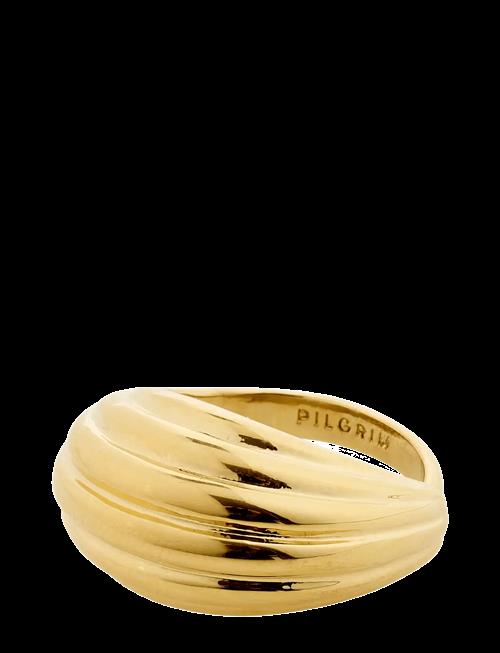 Pilgrim | Asle Ring Gold-Plated | ONE SIZE