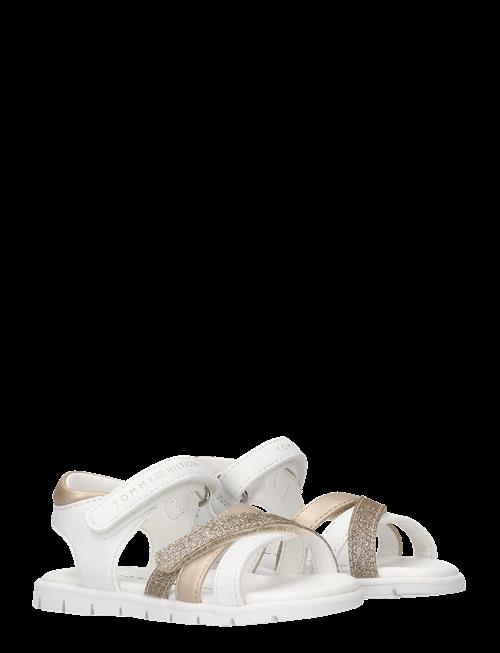 Tommy Hilfiger | Girls Glitter Velcro Sandals | 25/15.5CM