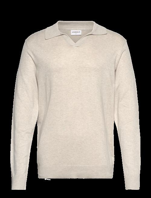 Lindbergh | Ecovero L/S V-Neck Polo | S