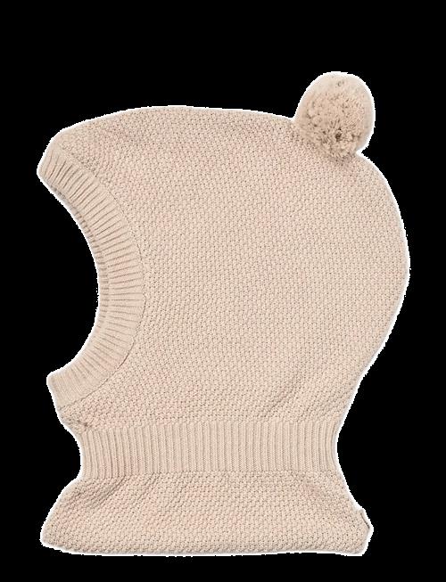 Wheat | Knitted Balaclava Pomi | 6-8Y