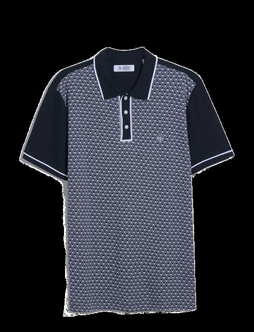Original Penguin | Diamond Jqrd Frnt In Polo | S