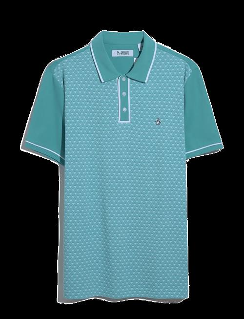 Original Penguin | Diamond Jqrd Frnt In Polo | M