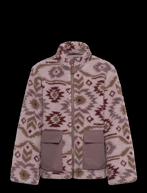 mikk-line | Teddy Mix Jacket Aop | 86