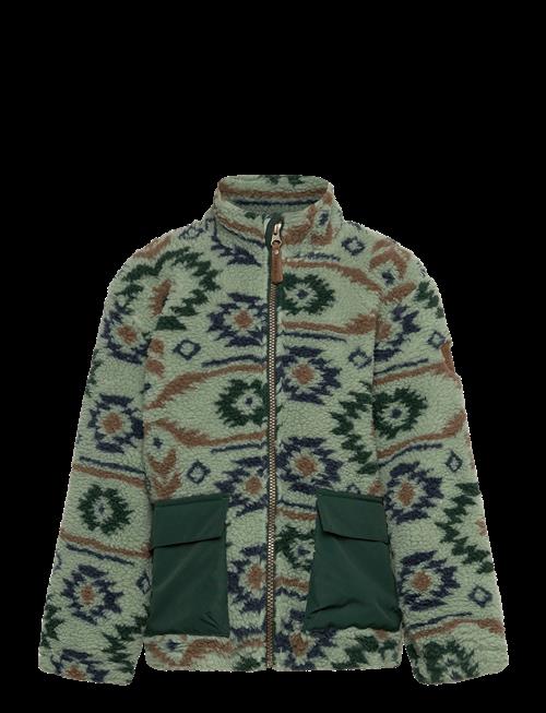 mikk-line | Teddy Mix Jacket Aop | 116
