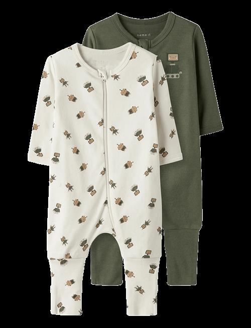 name it | Nbmnightsuit 2P Zip Ff Robot Noos | 92