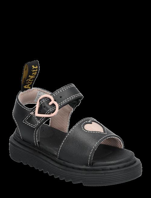 Dr. Martens | Marlowe Hearts T Black+Powder Pink T Lamper+Nebula Glitter | 27