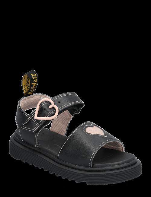 Dr. Martens | Marlowe Hearts J Black+Powder Pink T Lamper+Nebula Glitter | 28
