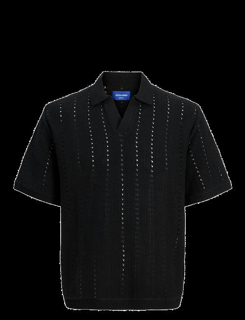 Jack & Jones | Jorparos Knit Easter Ss Crochet Polo Jnr | 140