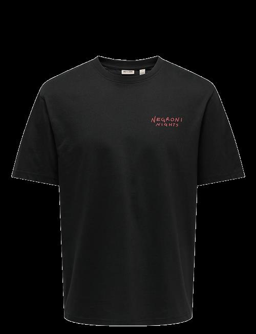 ONLY & SONS | Onsspritz Italy Rlx Ss Tee | XS