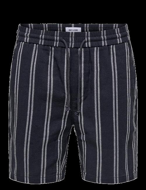 ONLY & SONS | Onstrev Life Reg Struc Stripe Shorts | S