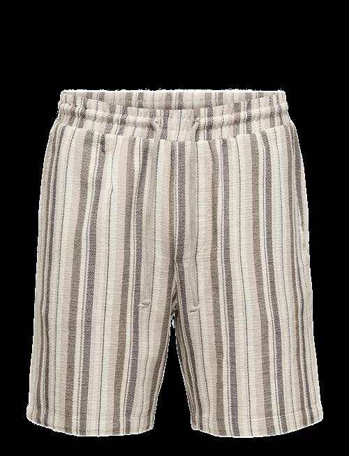 ONLY & SONS | Onstrev Life Reg Stru Stripe Shorts Noos | M
