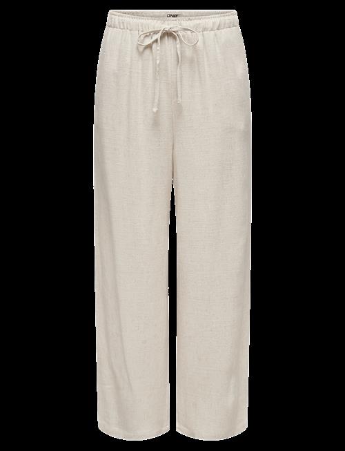 ONLY | Onlsiesta Mw Pull-Up Linen Bl Pnt Noos | S x 32