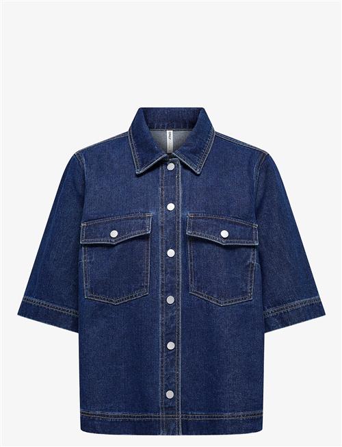 ONLY | Onlbelle S/S Shirt Dnm Gua Noos | M