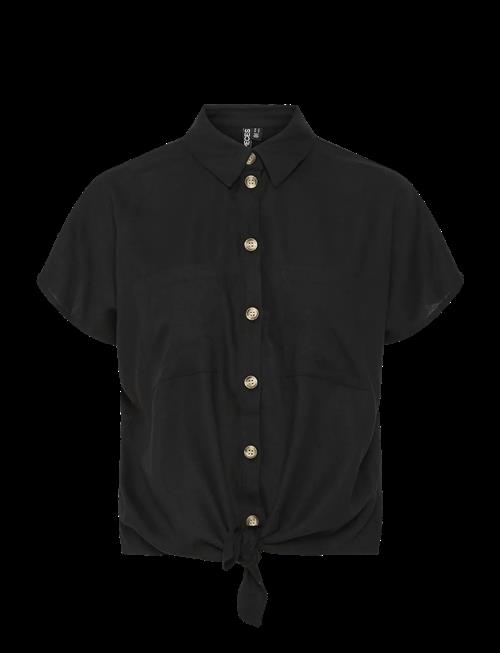Pieces | Pcpia Linen Blend  Ss Tie Shirt Wvn Noos | L