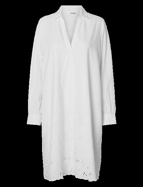 Selected | Slfdahlia Ls Short Broderi Dress B | 34