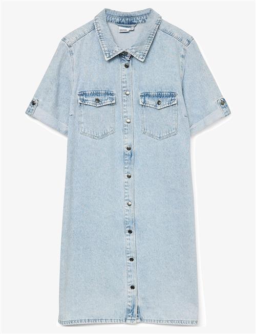 Vero Moda | Vmjennie Ss Short Denim Dress Ga Noos | L