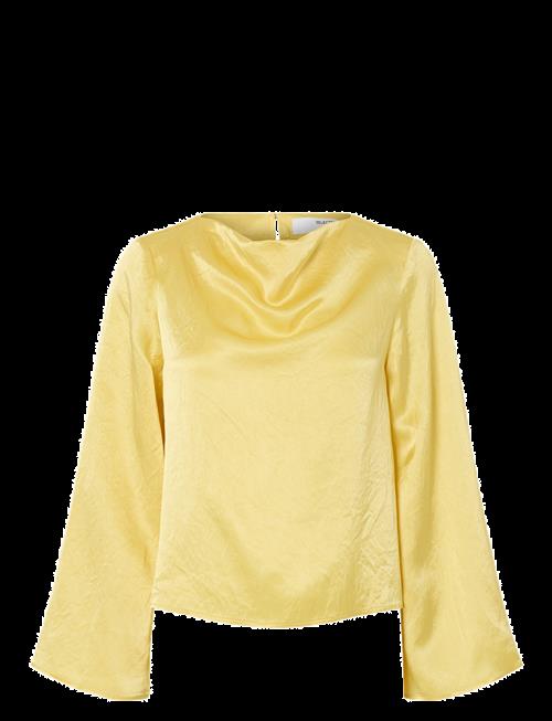 Selected | Slfselene Ls Draped Neckline Top B | 40
