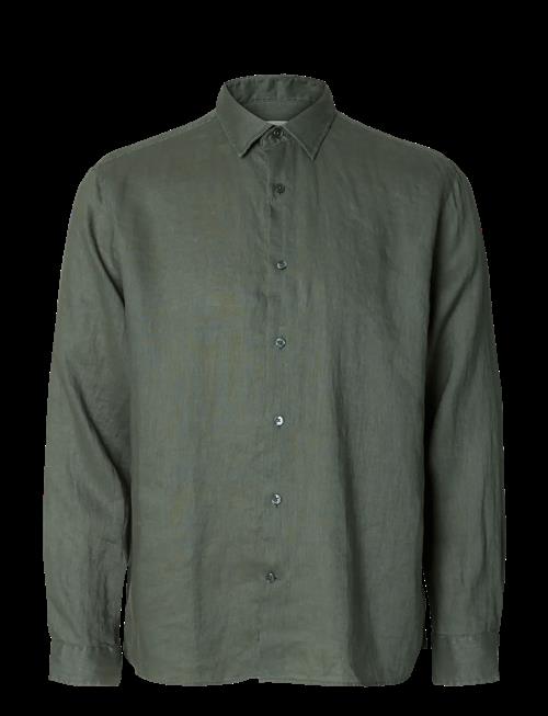 Selected | Slhregkylian Linen Ls Shirt | XL