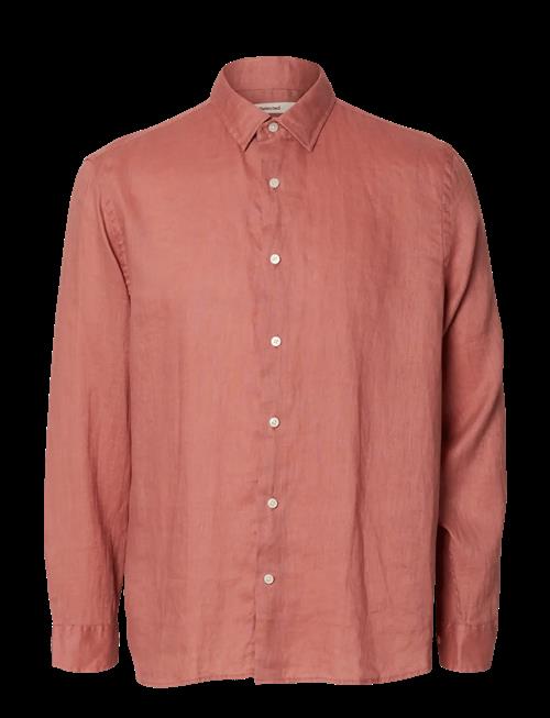 Selected | Slhregkylian Linen Ls Shirt | XL