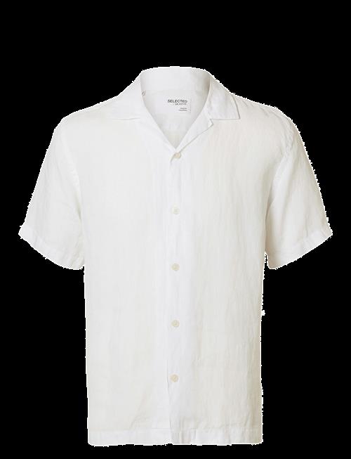 Selected | Slhrlxkylian Linen Ss Shirt Resort | M