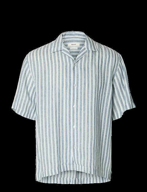 Selected | Slhrelaxkylian Mix Ss Shirt Resort | XXL