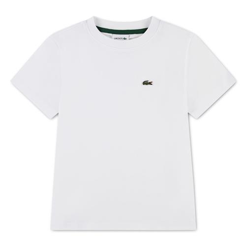 Lacoste Lcb Core Tee Blanc Blanc 128 cm  Hvid  128 cm  Drenge