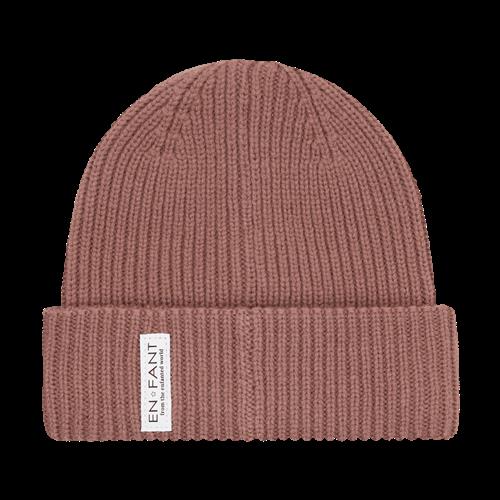 EnFant Beanie w. Lining Burlwood Burlwood-54 cm  Lyserød  54 cm