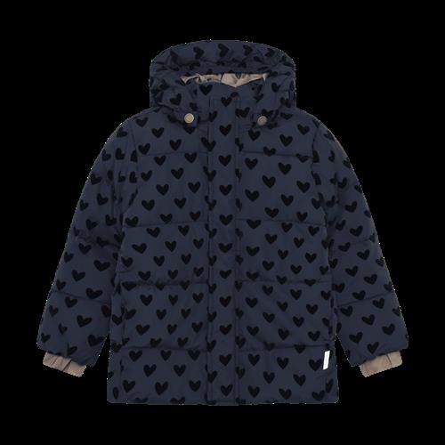 EnFant Jacket Quilt, Flock AOP Parisian Night Parisian Night-134 cm  Marineblå  134 cm