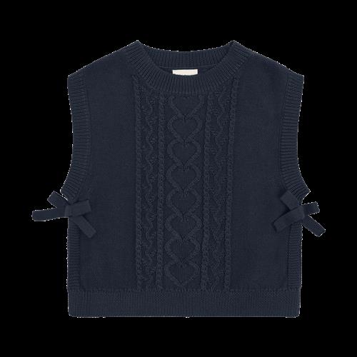 EnFant Slipover Knit Parisian Night Parisian Night-140 cm  Marineblå  140 cm