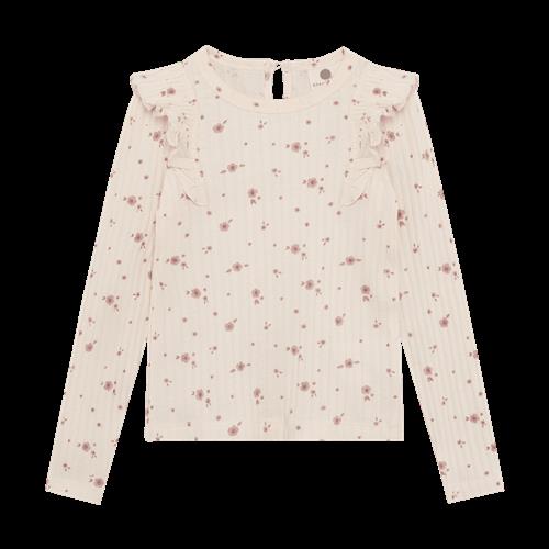 EnFant T-shirt LS Pearled Ivory Pearled Ivory-110 cm  Beige  110 cm
