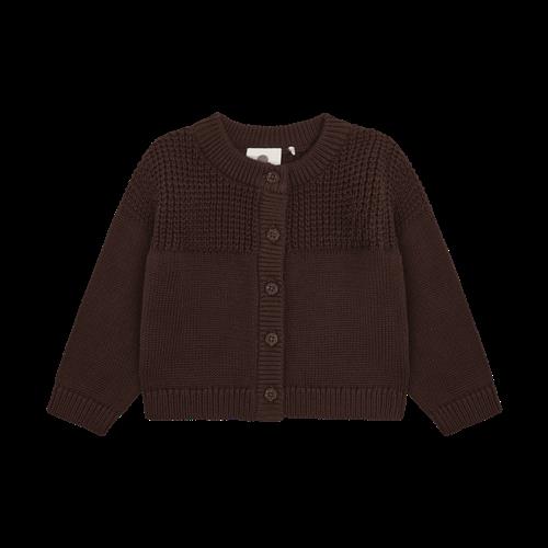 EnFant Cardigan Knit Chestnut Chestnut-86 cm  Brun  86 cm