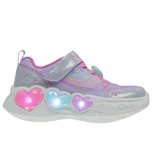 Skechers Sko - Enchanted Heart Lights - Purple
