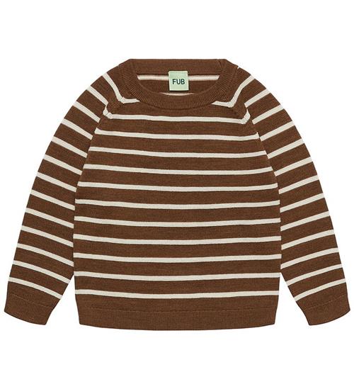 FUB Bluse - Strik - Uld - Hazel Melange