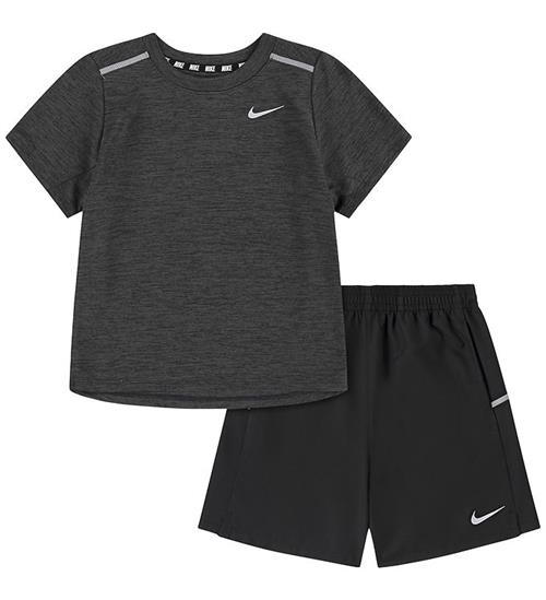 Nike Shortssæt - T-shirt/Shorts - Black