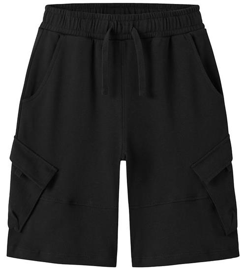 Name It Shorts - Barmuda - NkmJokars - Baggy - Sweat - Black