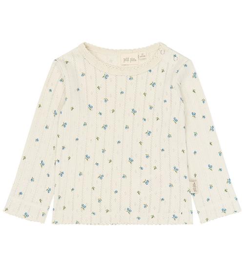 Petit Piao Bluse - PPGracie - Eggnog Blueberry AOP