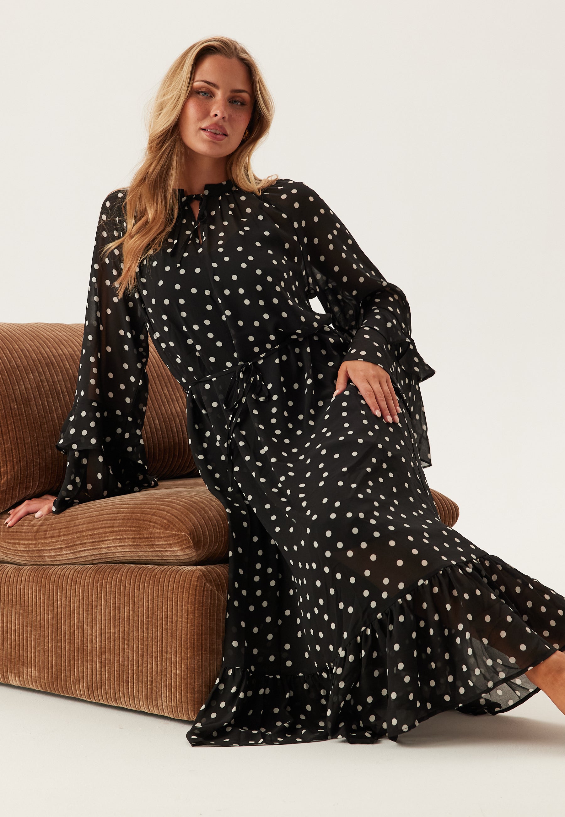 Object Collectors Item Objgina L/S RE LONG DRESS RE L