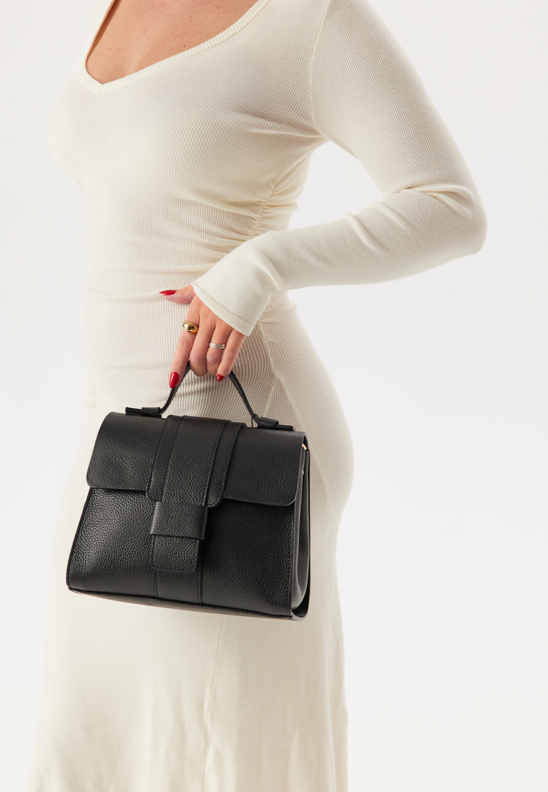 Latalia Parma Leather Handbag