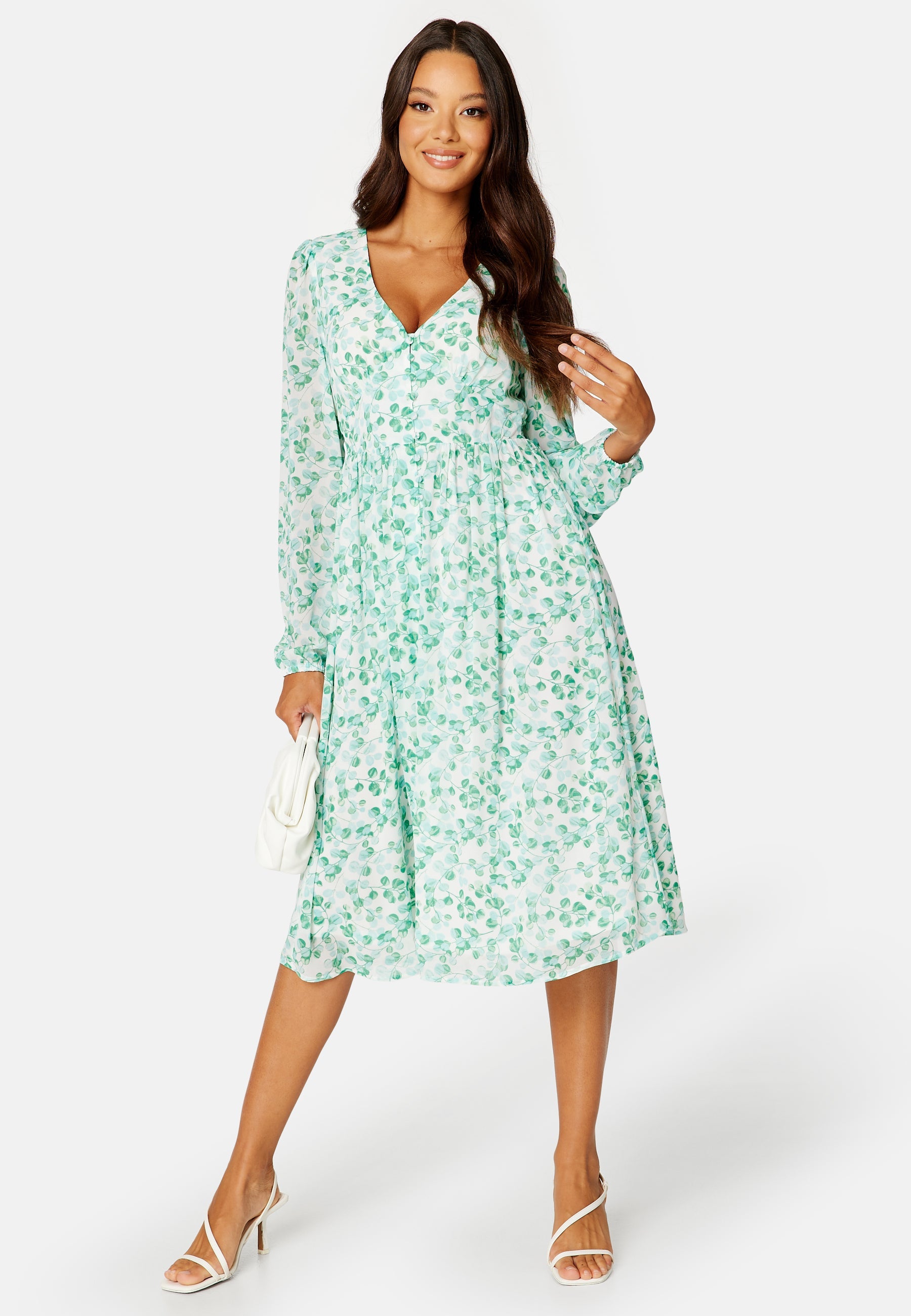 ONLY Amanda L/S Midi Dress