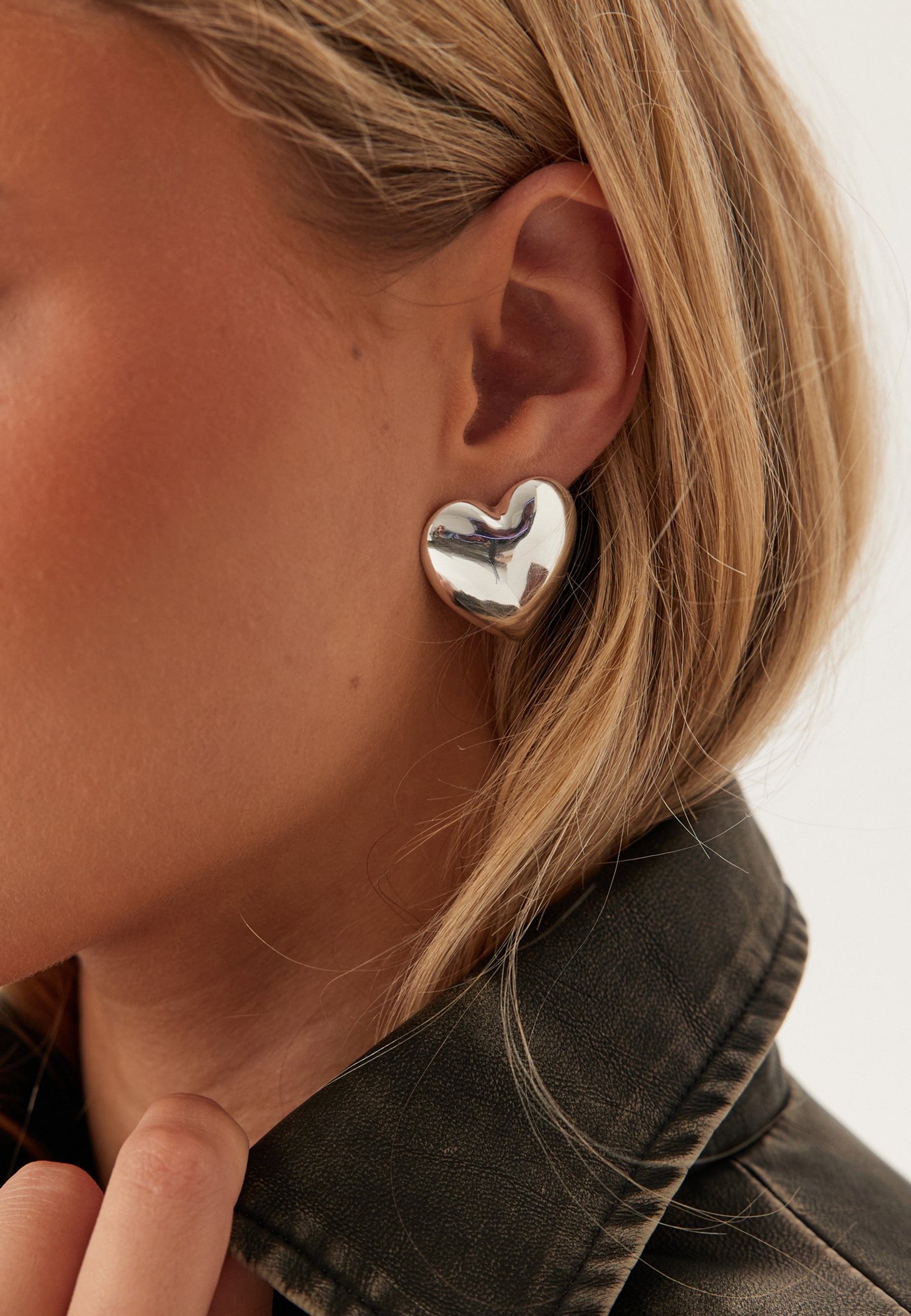 Pilgrim Annemette Earrings Silver-plat