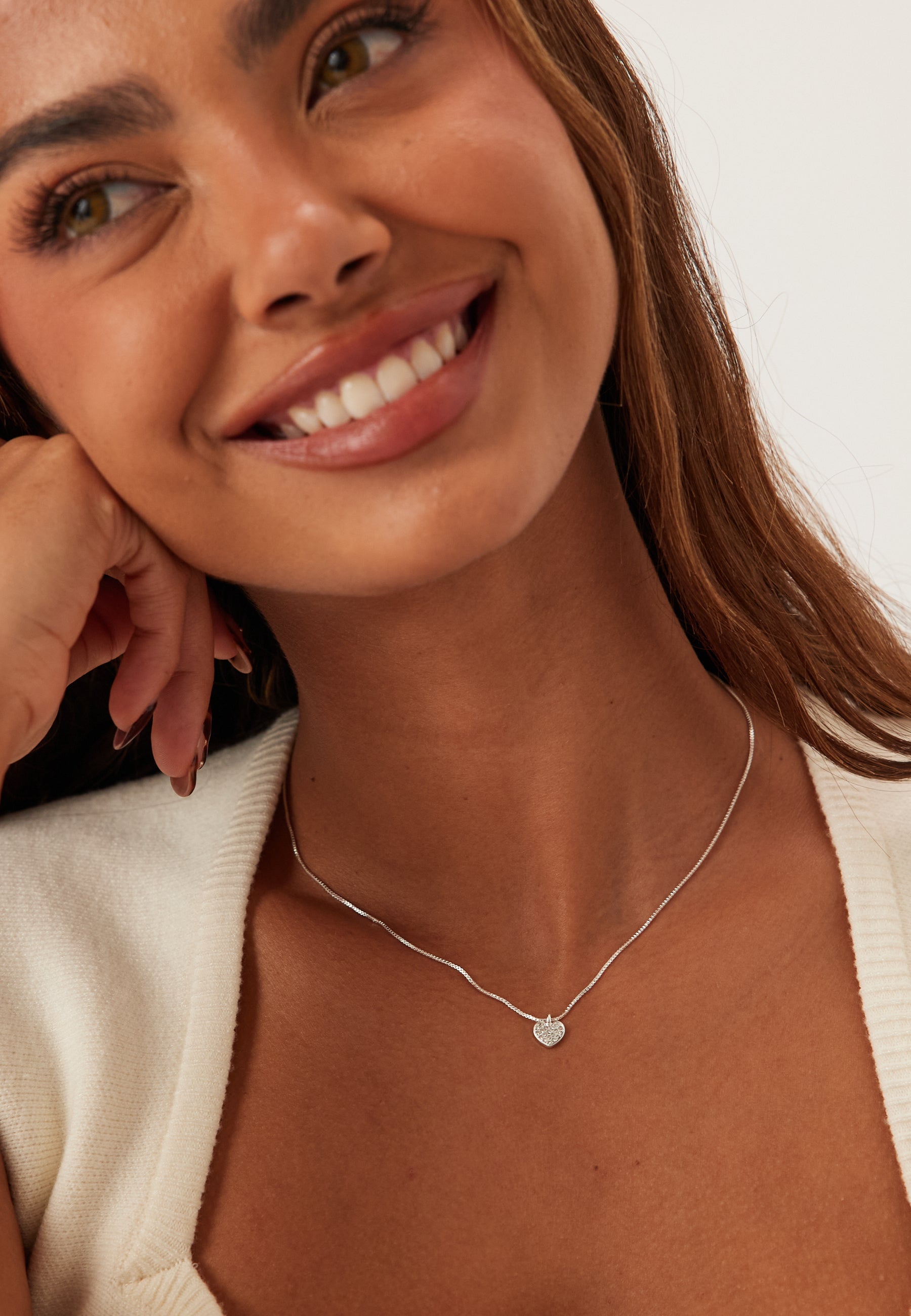Pilgrim Emmett Necklace Silver-plated